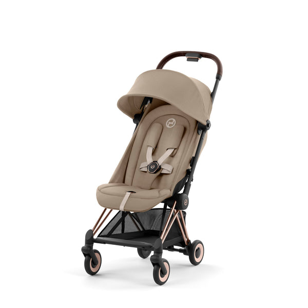 Cybex Coya Cozy Beige Gestell Rosegold