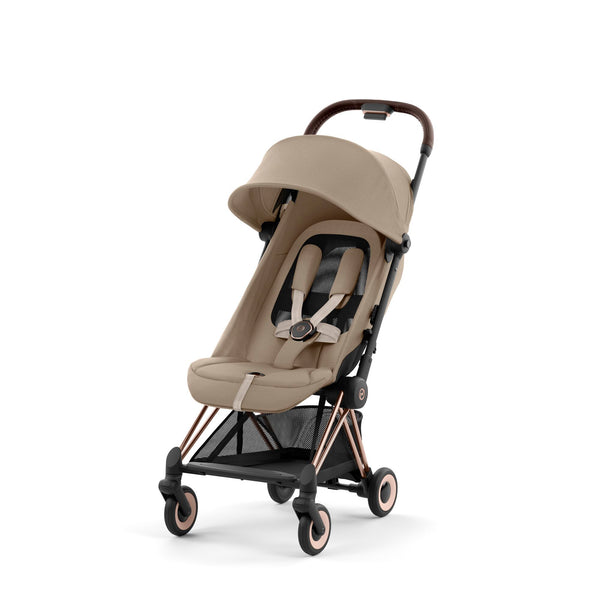 Cybex Coya Cozy Beige Gestell Rosegold