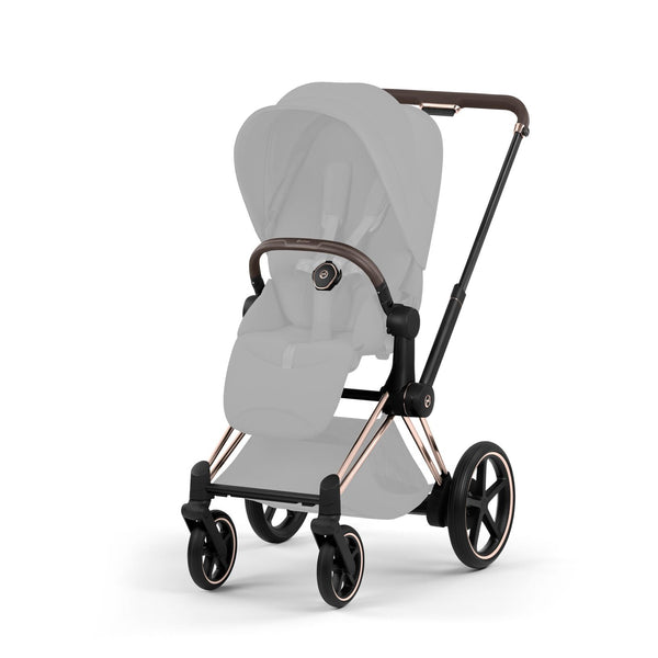 Cybex E-Priam 5.0 Style Rosegold / Coconut Brown