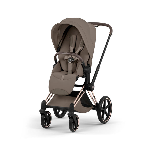 Cybex E-Priam 5.0 Style Rosegold / Coconut Brown