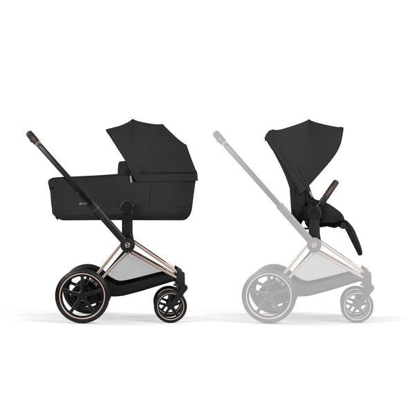 Cybex E-Priam 5.0 Style Rosegold / Sepia Black