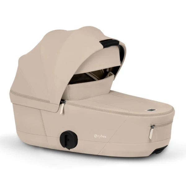 Cybex Coya mit faltbarer Babywanne - Matt Black / Cosy Beige