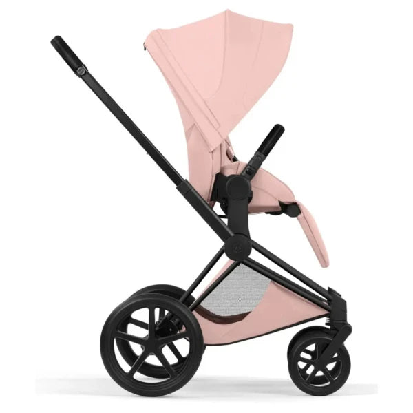 Cybex Priam 5 Style - Matt Black/Peach Pink