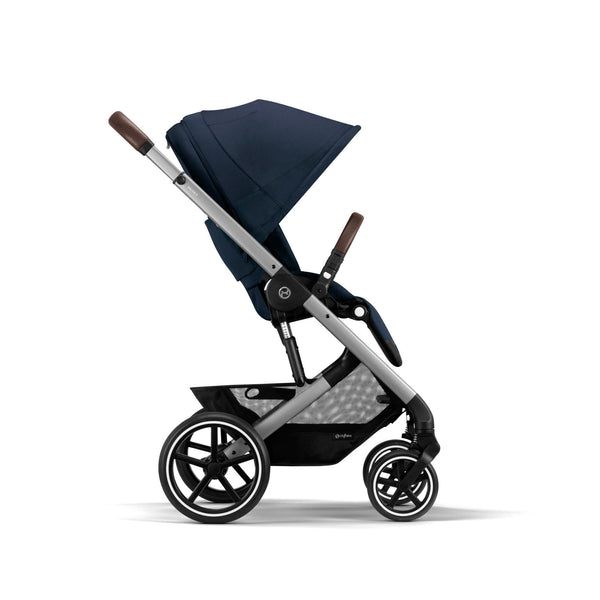 Cybex Balios S Lux Ocean Blue  (Gestell Silber)