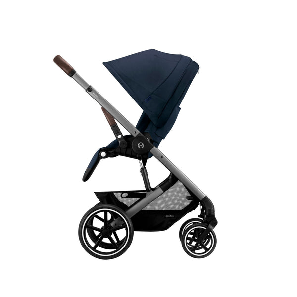 Cybex Balios S Lux Ocean Blue  (Gestell Silber)