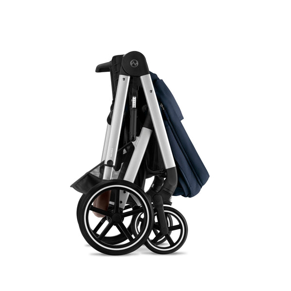 Cybex Balios S Lux Ocean Blue  (Gestell Silber)