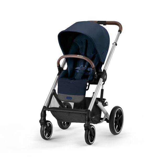 Cybex Balios S Lux Ocean Blue  (Gestell Silber)