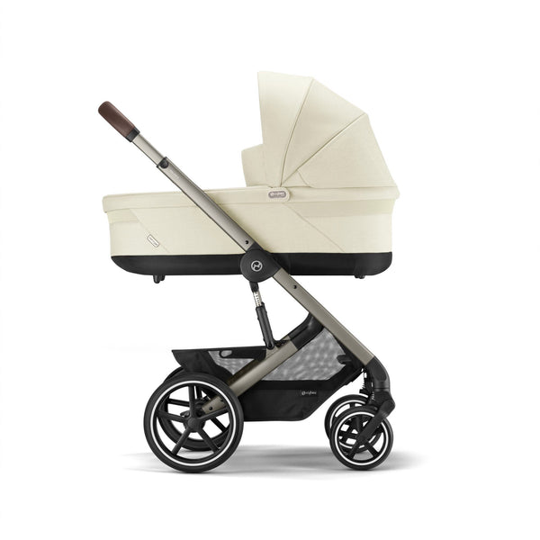 Cybex Balios S Lux Set Seashell Beige (Gestell Taupe)