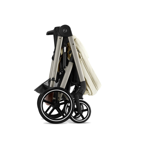 Cybex Balios S Lux Set Seashell Beige (Gestell Taupe)