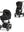 CYBEX PRIAM SET GESTELL (ROSEGOLD) /STOFF (ONYX BLACK)