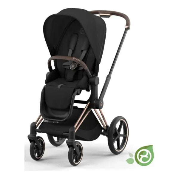 CYBEX PRIAM SET GESTELL (ROSEGOLD) /STOFF (ONYX BLACK)