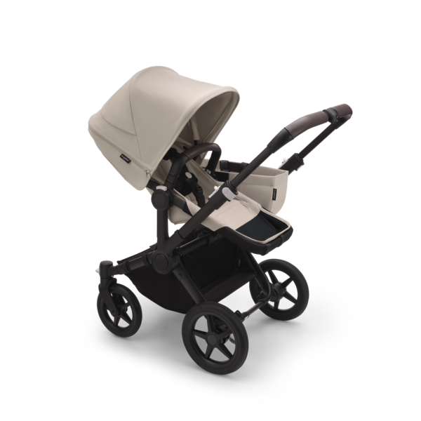 Bugaboo Donkey 5 Mono Gestell (Black) / Stoff (Desert Taupe) / Dach ( Desert Taupe)