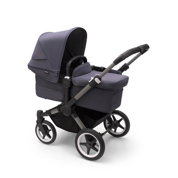 Bugaboo Donkey 5 Mono Gestell (Graphit) / Stoff (Sturmblau) / Dach ( Sturmblau)