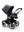 Bugaboo Donkey 5 Mono Gestell (Graphit) / Stoff (Sturmblau) / Dach ( Sturmblau)