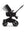 Bugaboo Donkey 5 Mono Gestell (Graphit) / Stoff (Sturmblau) / Dach ( Sturmblau)