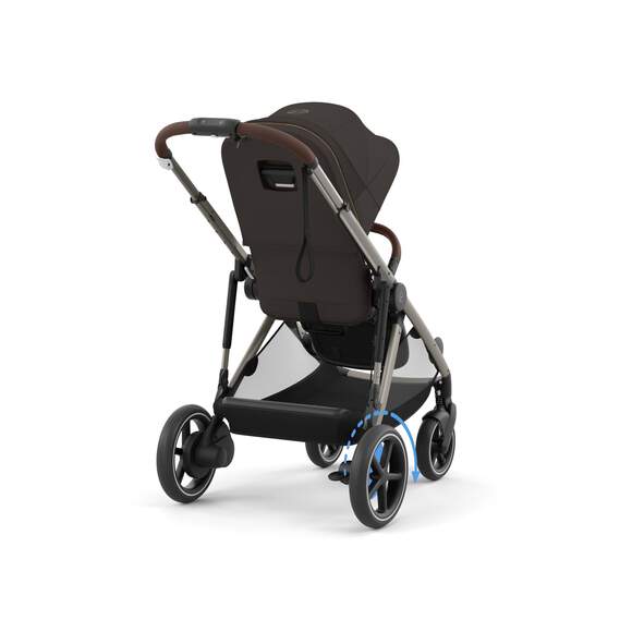 Cybex e-Gazelle S (Taupe Rahmen) Chocolate Brown + Wanne