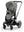 Cybex e-Priam Set Gestell (Chrome Black) /Stoff (Mirage Grey)