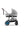 Cybex e-Gazelle S (Silbernen Rahmen) Stone Grey + Cot S gratis
