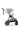 Cybex e-Gazelle S (Silbernen Rahmen) Stone Grey + Cot S gratis