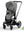 CYBEX e-PRIAM SET GESTELL (CHROME BLACK) /STOFF (PEARL GREY)