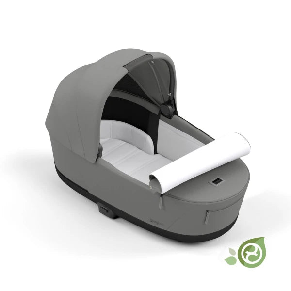 CYBEX e-PRIAM SET GESTELL (CHROME BLACK) /STOFF (PEARL GREY)