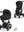 CYBEX e-PRIAM SET GESTELL (CHROME BLACK) /STOFF (ONYX BLACK)