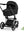 CYBEX e-PRIAM SET GESTELL (CHROME BLACK) /STOFF (ONYX BLACK)