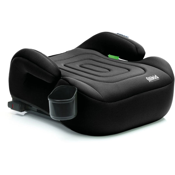 Fillikid Sitzerhöhung Flip Deluxe mit verlängerbarer Isofix i-size Schwarz