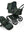 Bugaboo Fox 5 Gestell Noir Midnight Green Limited Edition