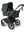 Bugaboo Fox 5 Gestell Noir Midnight Green Limited Edition