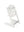 Stokke Tripp Trapp White + BabySet + Cushion Silver OCS