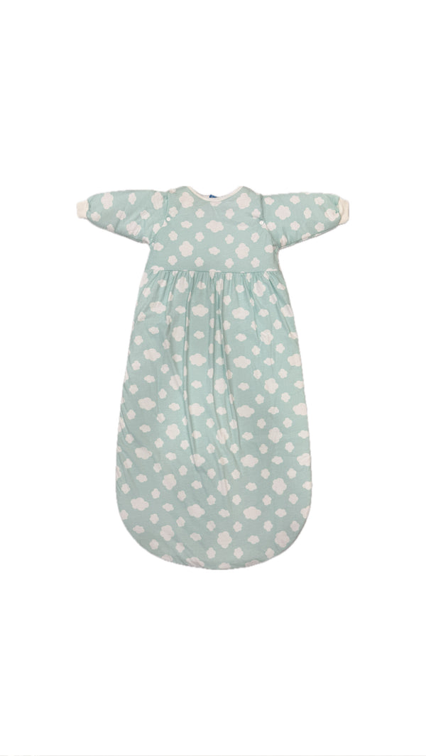 Schlafsack gefüttert mit Ärmel, Fillikid, Wolken blau, Größe 110