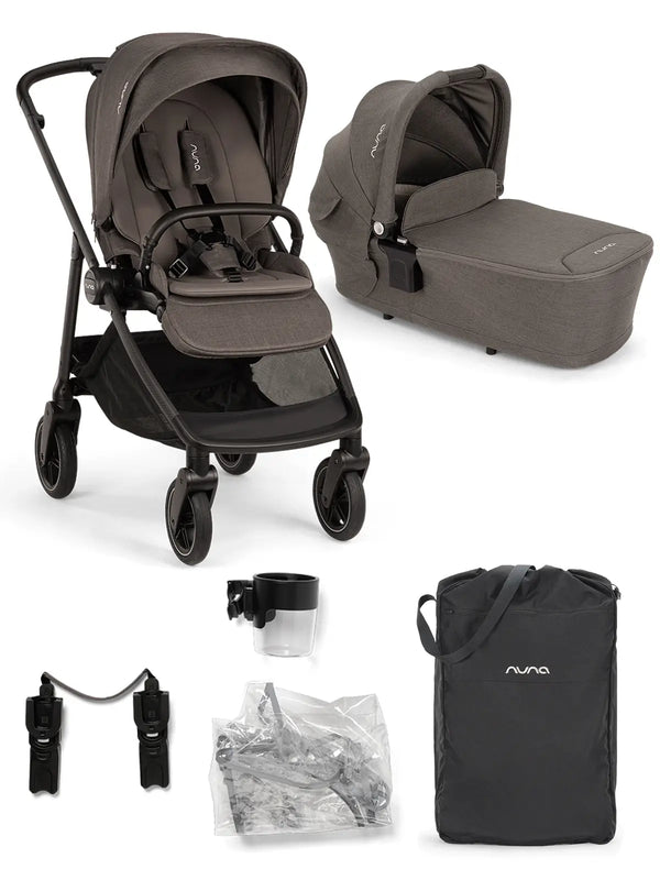 Nuna Swivv Granite + Babywanne Lytl