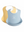 BABYBJÖRN 2er LÄTZCHEN SET GELB/BLAU