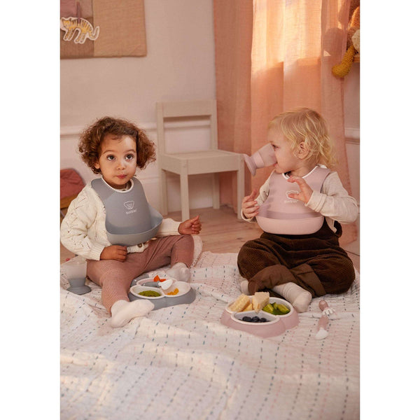 BABYBJÖRN 2er LÄTZCHEN SET ROSA/GRAU