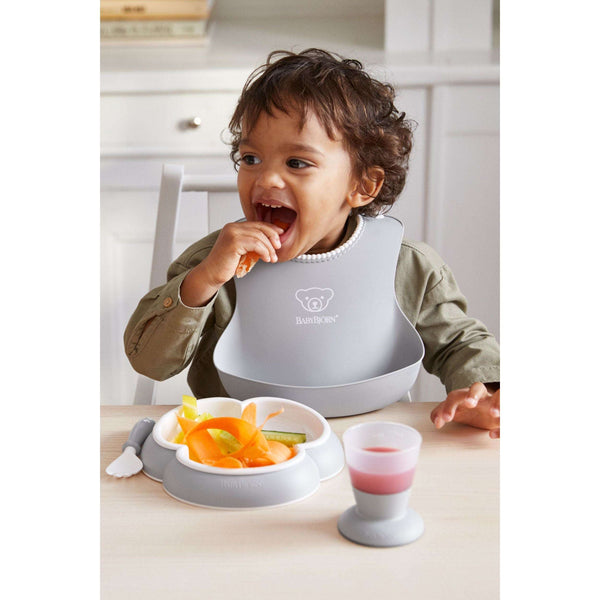 BABYBJÖRN 2er LÄTZCHEN SET ROSA/GRAU