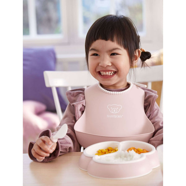 BabyBjörn 2er Lätzchen Set Rosa/Grün