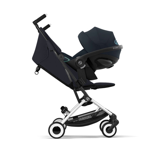 Cybex Libelle Dark Blue Gestell Silber