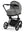 Cybex Priam Set Gestell (Matt Black) /Stoff (Mirage Grey)