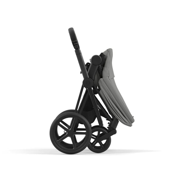 Cybex e-Priam Set Gestell (Matt Black) /Stoff (Mirage Grey)