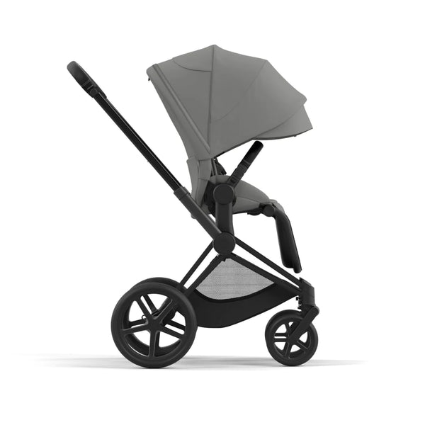 Cybex Priam Set Gestell (Matt Black) /Stoff (Mirage Grey)