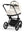 Cybex Priam Set Gestell (Matt Black) /Stoff (Off White)