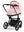 Cybex Priam Set Gestell (Matt Black) /Stoff (Peach Pink)