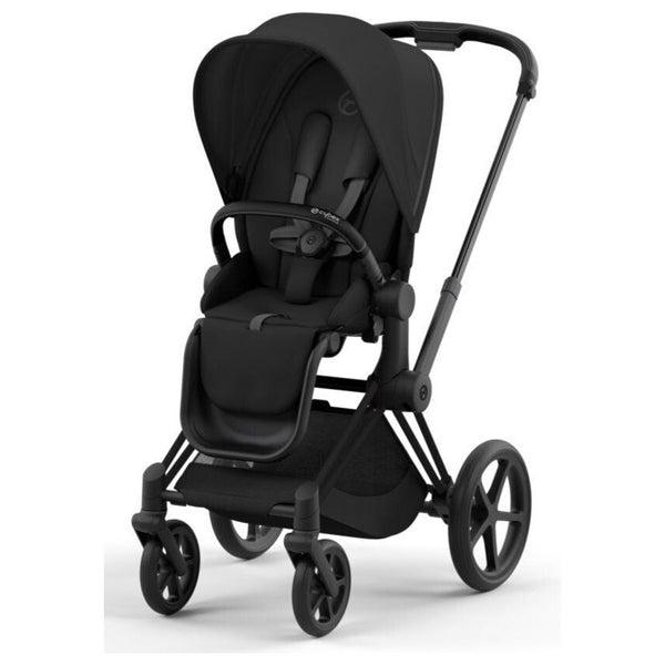 Cybex Priam Set Gestell (Matt Black) /Stoff (Sepia Black)