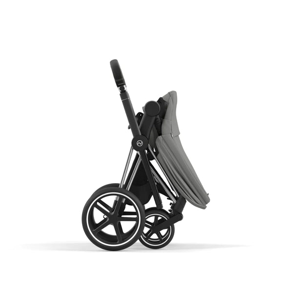 Cybex Priam Set Gestell (Chrome Black) /Stoff (Mirage Grey)