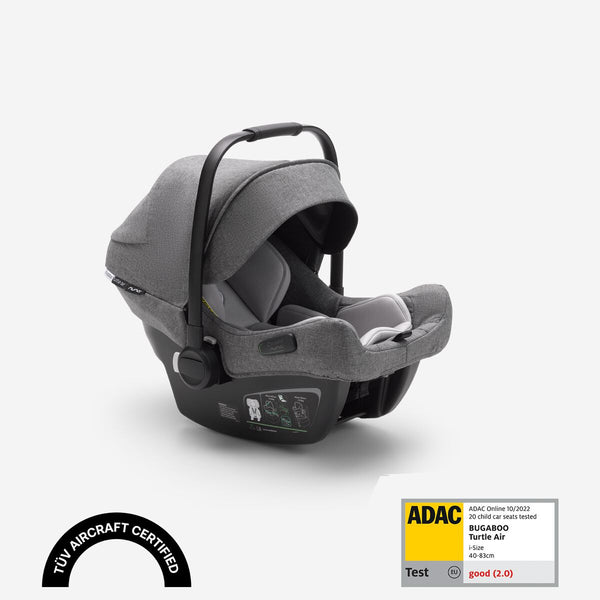 Bugaboo Turtle Air by Nuna Grau Meliert