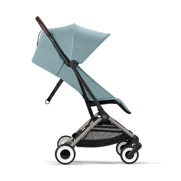 Cybex Orfeo Stormy Blue Gestell Taupe