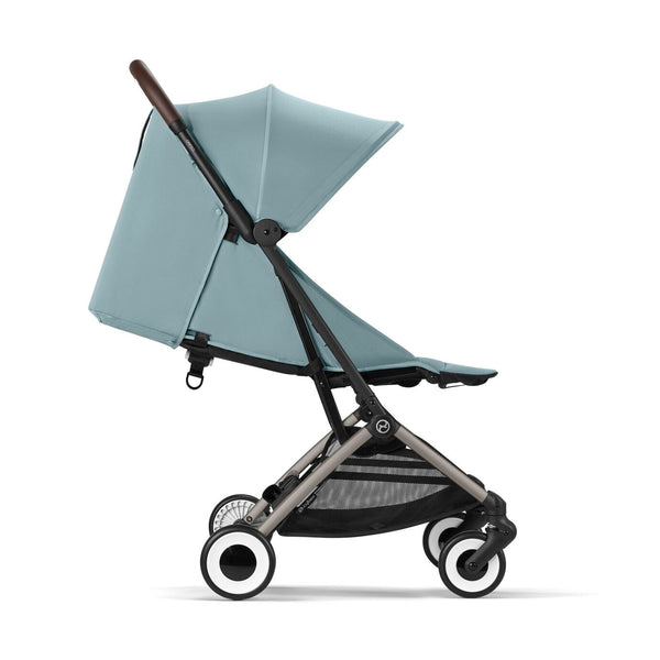 Cybex Orfeo Stormy Blue Gestell Taupe