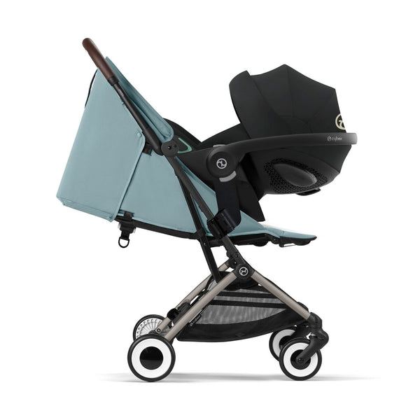 Cybex Orfeo Stormy Blue Gestell Taupe