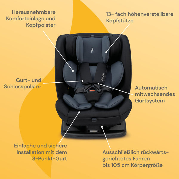 Osann Huddle 2 i-Size Nero ohne Isofix